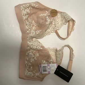 Wacoal Nude Lace Bralette Size 38 New With Tags